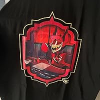 アラスター　ハズビンホテル　Tシャツ　黒　ブラック　Amazonプライム Amazon | Hazbin Hotel アラスター Tシャツ | Tシャツ